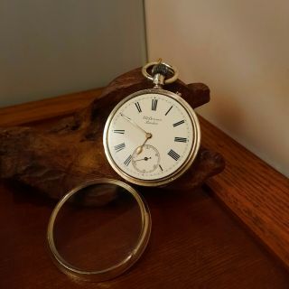 Antique J W Benson Pocket Watch 