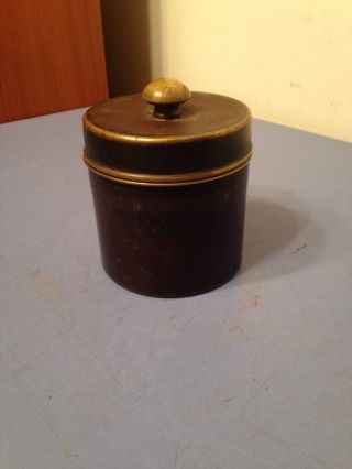 Antique Bradley & Hubbard Arts & Crafts Style Humidor Or Lidded Jar