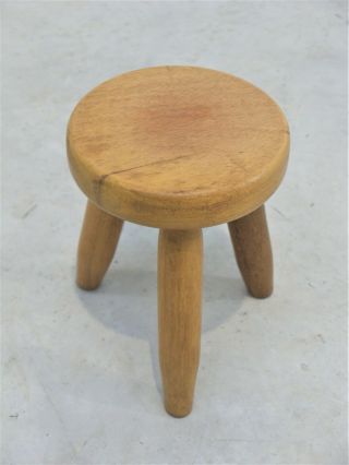 1950 VINTAGE FRENCH MILKING STOOL CHARLOTTE PERRIAND LES ARC MIDCENTURY 5