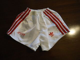 Manchester United 1988 Adidas Home Shorts 28 " Rare Vintage Trefoil Utd