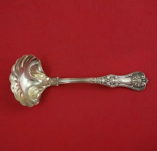 English King By Tiffany And Co Sterling Silver Gravy Ladle Shell Bowl 7 1/2 "
