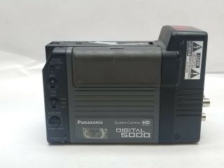 Vintage Panasonic Wv - D5000 Digital 5000 Professional Video Camera Camcorder