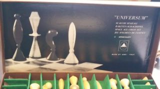 MCM Anri Space Age Chess Set Universum designer Arthur Elliot 2