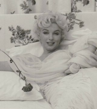 Vintage Cecil Beaton 8x10 Photo Marilyn Monroe Signed Inscribed By Beaton 1961