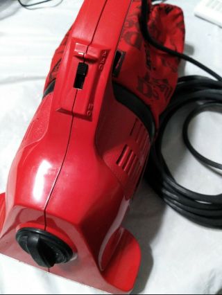 Vintage Dirt Devil Plus Hand Vac Vacuum Red Royal 08130 Handheld