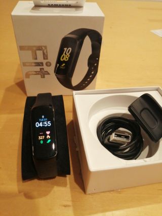 Samsung Galaxy Gear Smr370 Fit Watch In Black