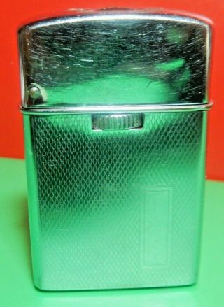 Vintage Sarome Butane Gas Lighter - Chrome Case 1/9