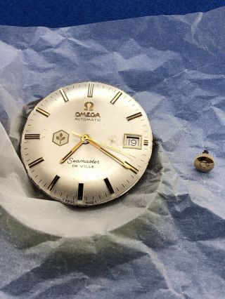Vintage Omega Seamaster Automatic Complete 563 Movement Only For Men Wrist Watch