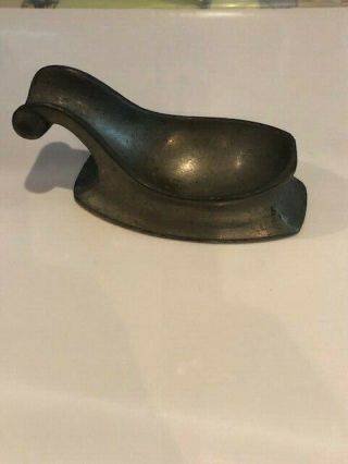 James Dixon & Sons Cornish Pewter Pipe Rest Stand - Made In Sheffield England