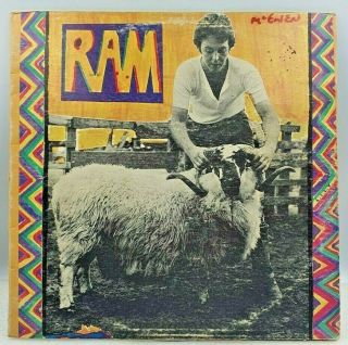 Very Good Paul Linda Mccartney - Ram Album Vinyl Record Lp Vintage Rare