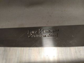 Vintage Dax Master Stainless Steel Chef ' s Knife Heavy Rare Japan 3