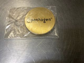Rare Vintage Copenhagen Snuff Can Cap/lid Package