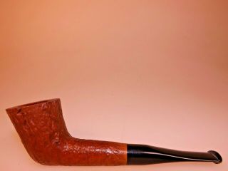 English Pride By Charatan Made In London England Blasted Briar Cross Grain Pipe