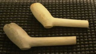 Very Rare To Find 18th Century White Clay Pipes Mid 1700 