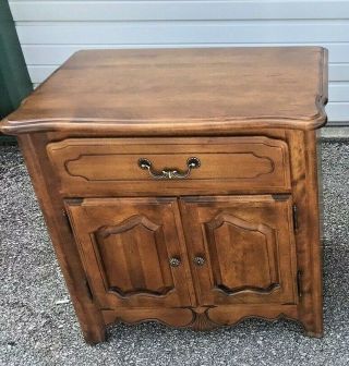 Ethan Allen Country French Nightstand 26 - 5316 Fruitwood Finish