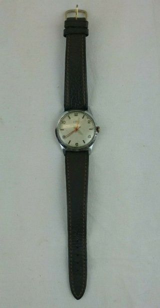 Vintage Lanco 15 Jewels Mens/unisex Wristwatch Hand Winding Swiss Made -