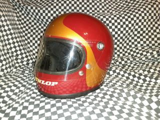 Vintage Bell Star 1970 Snell 7 1/8 Vgc Racing Helmet F1 Vintage Paint Arai Shoei