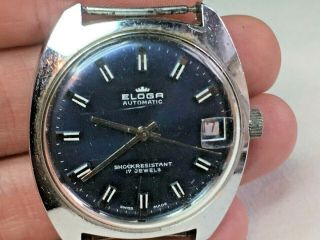 Vintage Eloga Automatic Wristwatch - Amida Cal.  458 - For Repair