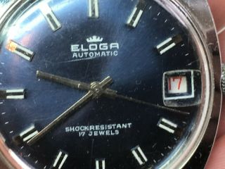 Vintage Eloga Automatic Wristwatch - Amida Cal.  458 - For Repair 2
