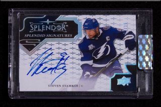 Steven Stamkos 12/15 Auto 2017 - 18 Ud Splendor Splendid Signatures Sp Lightning
