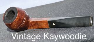 Vintage Kaywoodie 5107 C Bulldog Grain Briar Tobacco Pipe