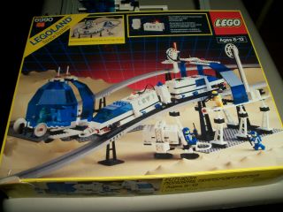 Lego Space Monorail Transport System (6990) Complete - Box And Instruct
