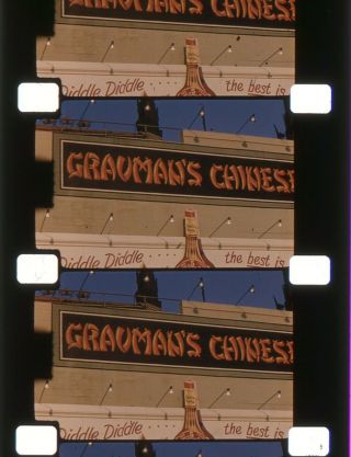Rare Vintage 16mm Home Movie Film Los Angeles California Vacation Trip Ca 18d