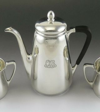 On Hold For Qimeilawing: Art Deco C1920 Tiffany & Co Sterling Silver Teapot