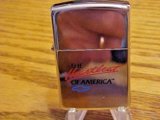 CHEVY Zippo XII BRADFORD PA.  USA Cigarette Lighter 2