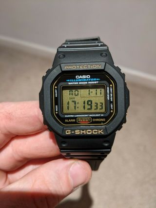 Casio Dw 5600eg G - Shock Watch - 1545 Module Made In 1996