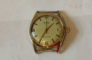1950s Gents Mudu 41 Jewel Doublematic With Date In