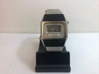 Vintage Rare Tissot Retro Digital Lcd Watch In