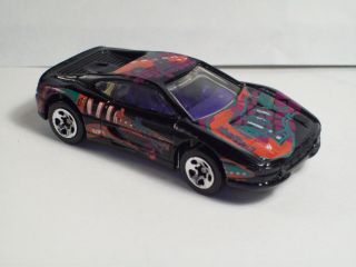 " Hot Wheels " 1995 Ferrari 355 Pedal To The Metal Great Vintage