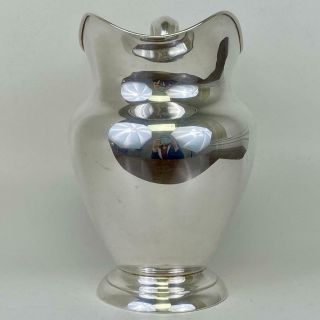 Large GORHAM 182 Wide Mouth 4 - 1/4 Pint Sterling Silver French Water Pitcher Jug 6