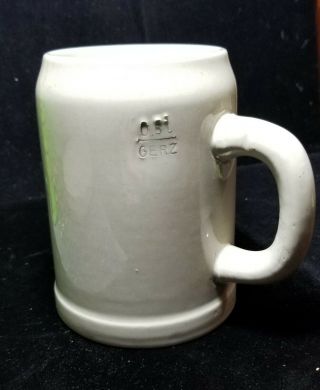 Vintage Budweiser Beer Germany Stoneware Mug 0.  5 L Gerz Ceramic Stein Cup 3