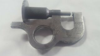 Antique Brown & Sharpe No.  222 micrometer Patent Date June 18,  1901 3