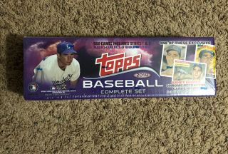 2014 Topps Mlb Baseball Complete Set Box W/ Rookie Variation Pack Factory