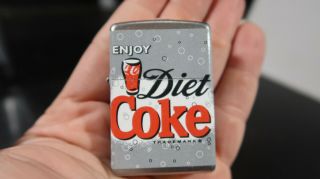 Zippo 2013 Enjoy Diet Coke Lighter
