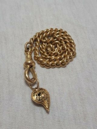 Antique 18ct Gold Pocket Watch Chain / Bracelet 12.  2g