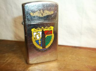 1973 Military Zippo Lighter (slim),  U.  S.  S.  John C.  Calhoun,  Ssbn 630