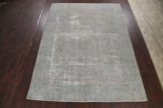 Antique Traditional Distressed Overdyed Large Area Rug Hand - knotted Wool 10 ' x13 ' 2