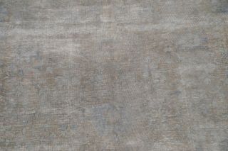 Antique Traditional Distressed Overdyed Large Area Rug Hand - knotted Wool 10 ' x13 ' 4