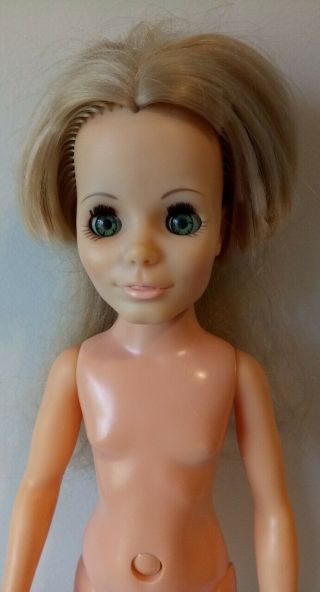 Kerry Vintage Ideal Toy 1970 Doll Growing Hair From Crissy Family 18in Blonde