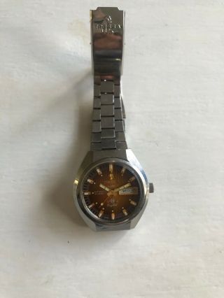 Vintage Lux Crystal Tressa Automatic Watch.  1970’s