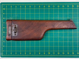 Antique German Mauser C96 Broomhandle Wooden Stock