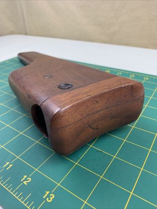 Antique German Mauser C96 Broomhandle Wooden Stock 4