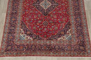 Floral Oriental Wool Area Rug Hand - Knotted Traditional Dinning Room Carpet 8x11 5