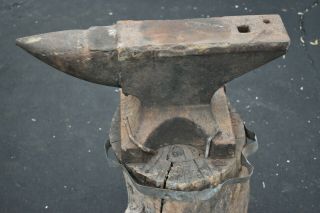 Early ANTIQUE No.  14 VULCAN ANVIL 140 lbs BLACKSMITH TOOL Local Pick up 17003 3