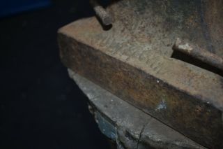 Early ANTIQUE No.  14 VULCAN ANVIL 140 lbs BLACKSMITH TOOL Local Pick up 17003 6