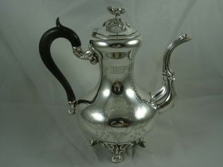 Magnificent,  French Silver Coffee Pot,  C1890,  611gm